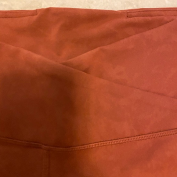 Lululemon always on Rust clay leggings sz 6 - Picture 4 of 5
